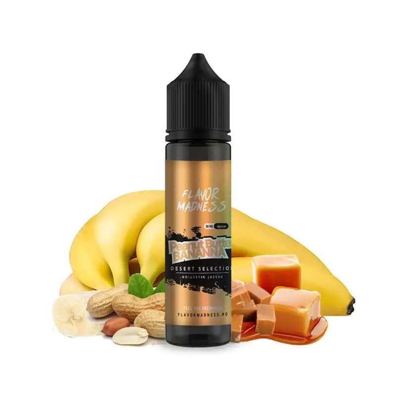 Lichid Flavor Madness Peanut Butter Bananna 30 ml Lichid Flavor Madness Peanut Butter Bananna 30 ml