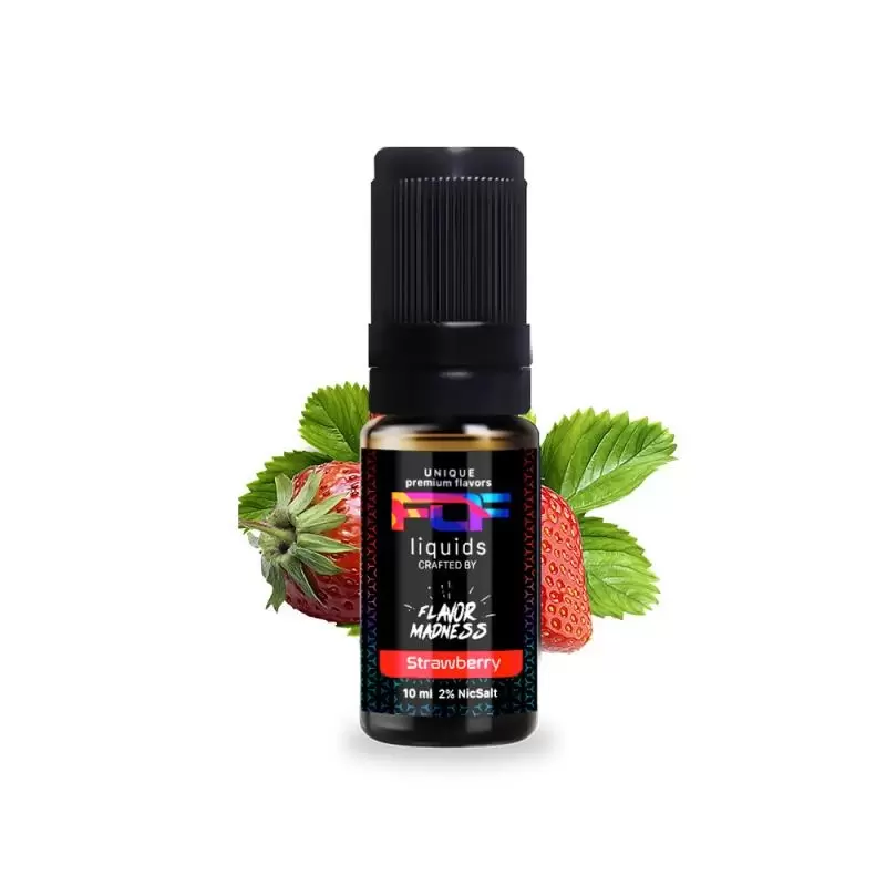 Lichid FoF 10 ml - Strawberry 20 mg NicSalt Lichid FoF 10 ml - Strawberry 20 mg NicSalt