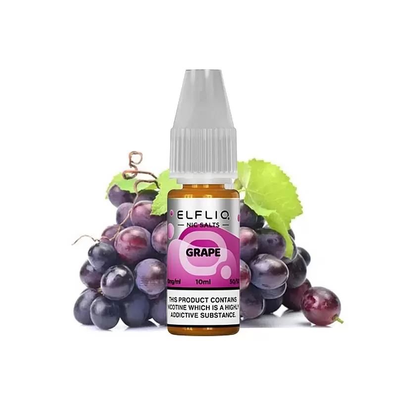 Lichid Elfliq 10 ml - Grape 20 mg NicSalt Lichid Elfliq 10 ml - Grape 20 mg NicSalt