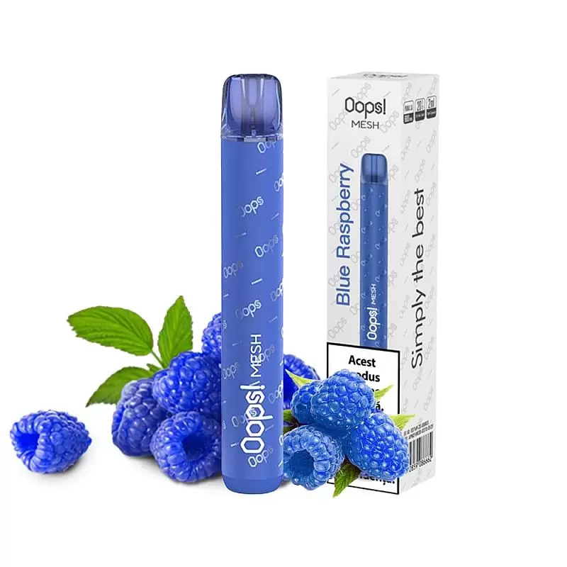 Oops! Mesh - 2% Blue Raspberry Oops! Mesh - 2% Blue Raspberry
