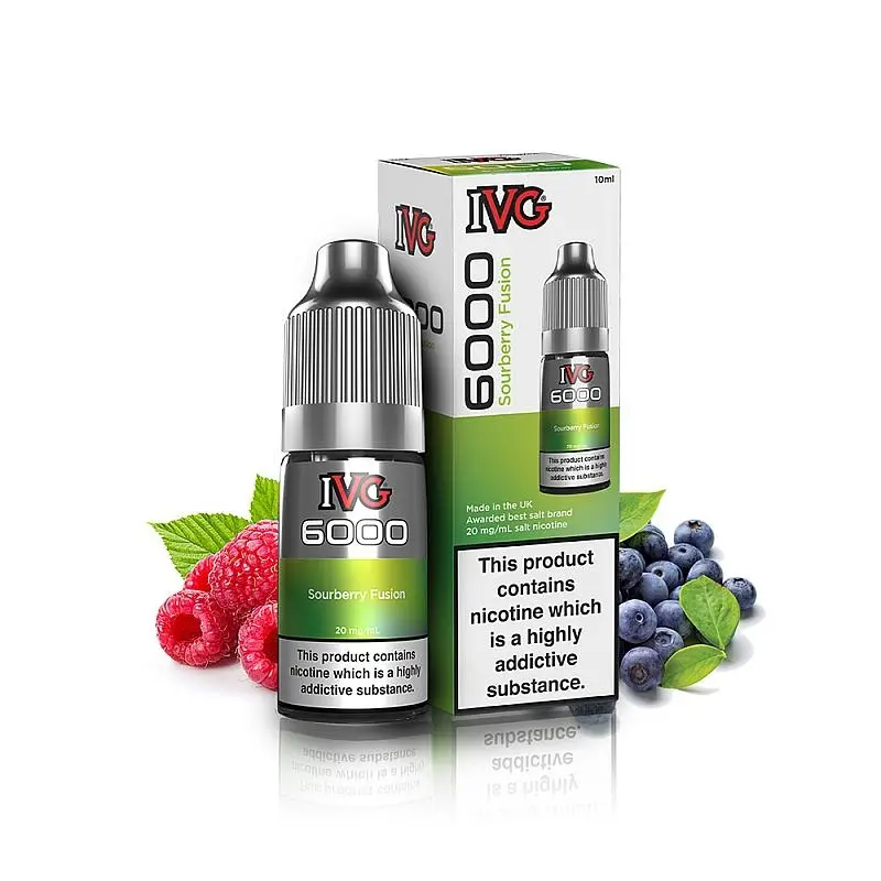 Lichid IVG 6000 Salt - Sourberry Fusion 10ml 20mg Lichid IVG 6000 Salt - Sourberry Fusion 10ml 20mg