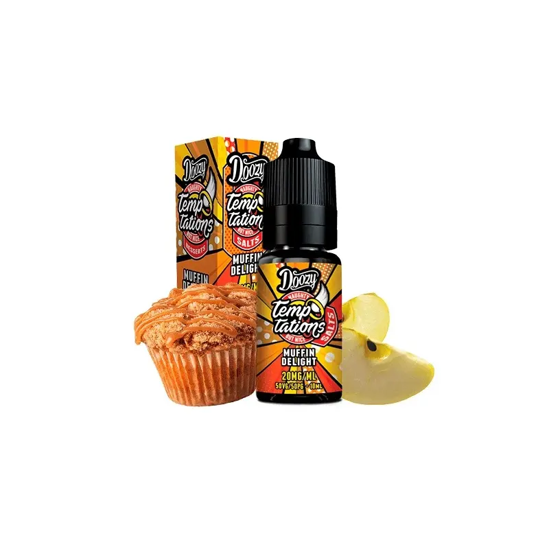 Lichid Doozy Temptations Salts 10 ml - Muffin Delight 20 Mg NicSalt Lichid Doozy Temptations Salts 10 ml - Muffin Delight 20 Mg NicSalt