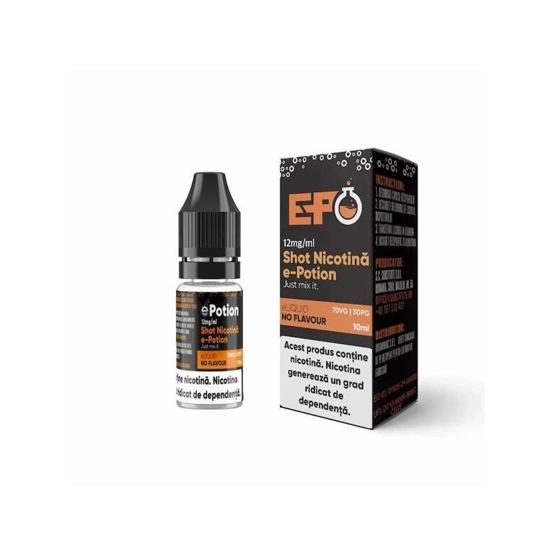 Shot Nicotina e-Potion 10ml - 12mg - 70VG-30PG Shot Nicotina e-Potion 10ml - 12mg - 70VG-30PG
