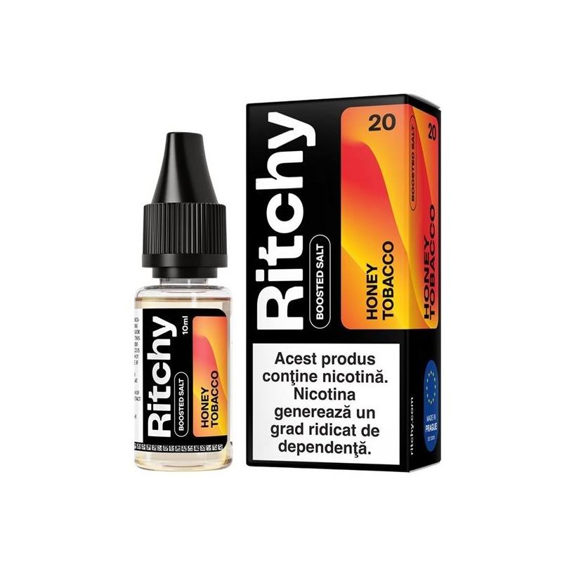 Lichid Ritchy Salt 10ml - Honey Tobacco