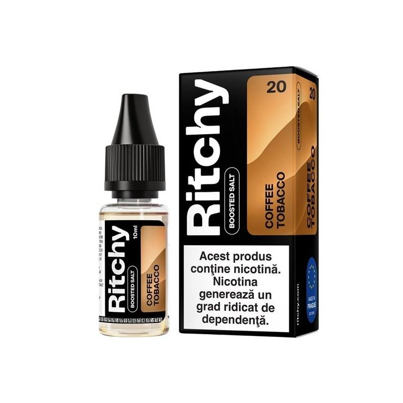 Lichid Ritchy Salt 10ml - Coffee Tobacco Lichid Ritchy Salt 10ml - Coffee Tobacco