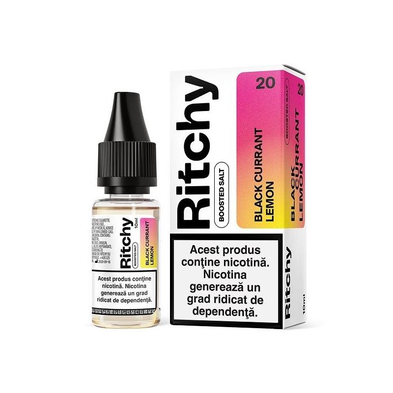 Lichid Ritchy Salt 10ml - Black Currant Lemon Lichid Ritchy Salt 10ml - Black Currant Lemon