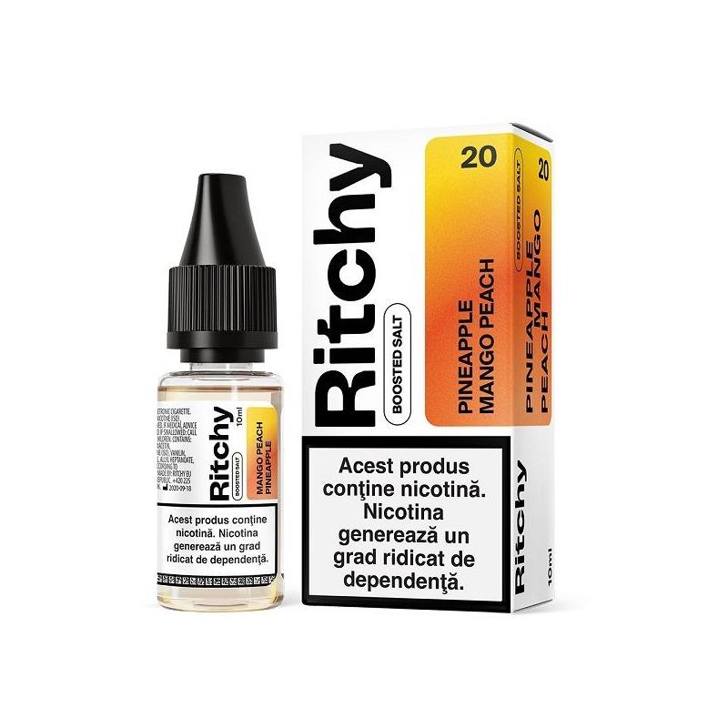 Lichid Ritchy Salt 10ml - Pineapple Mango Peach Lichid Ritchy Salt 10ml - Pineapple Mango Peach