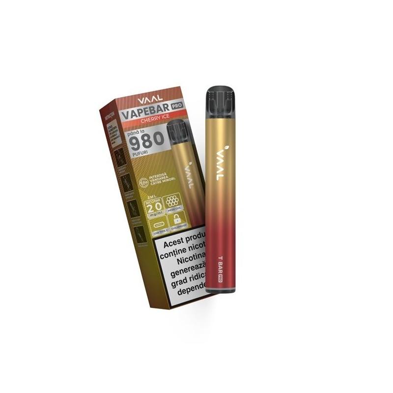 Kit Vapebar PRO 980 pufuri 20mg - Cherry Ice