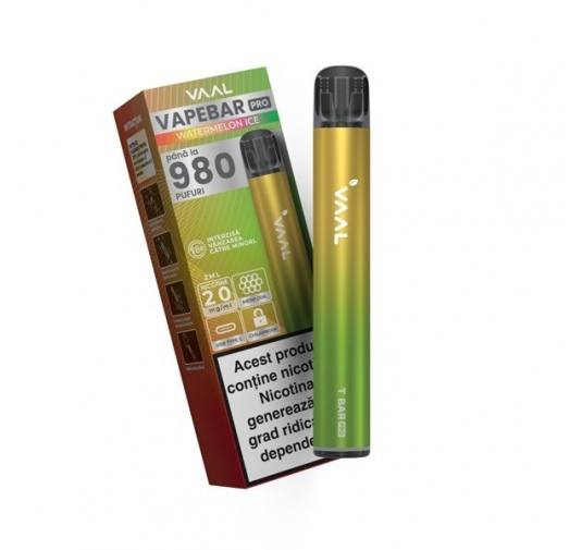 Kit Vapebar PRO 980 pufuri 20mg - Watermelon Ice