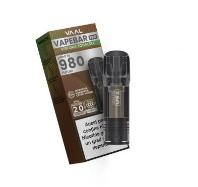 Cartus Vapebar PRO 980 pufuri 20mg - Virginia Tobacco
