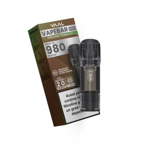Cartus Vapebar PRO 980 pufuri 20mg - Virginia Tobacco