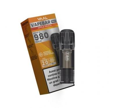 Cartus Vapebar PRO 980 pufuri 20mg - Apple Peach