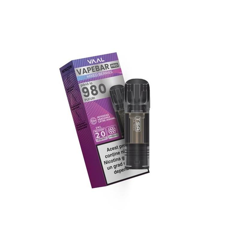 Cartus Vapebar PRO 980 pufuri 20mg - Mixed Berries Cartus Vapebar PRO 980 pufuri 20mg - Mixed Berries