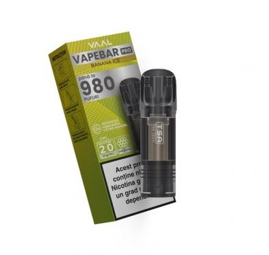 Cartus Vapebar PRO 980 pufuri 20mg - Banana Ice