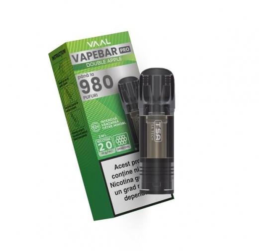 Cartus Vapebar PRO 980 pufuri 20mg - Double Apple