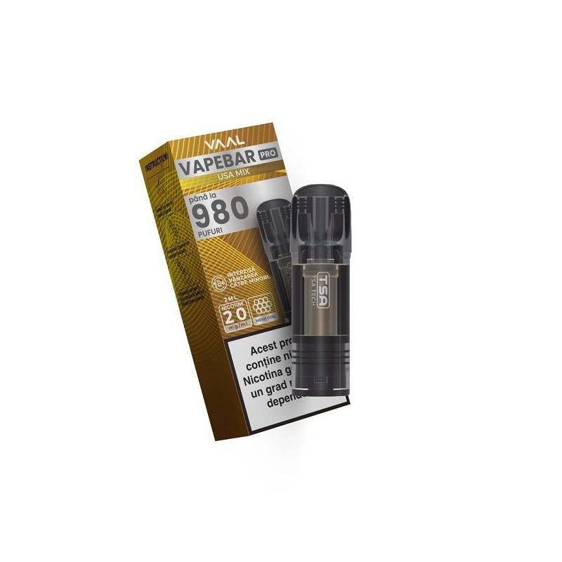 Cartus Vapebar PRO 980 pufuri 20mg - USA MIX
