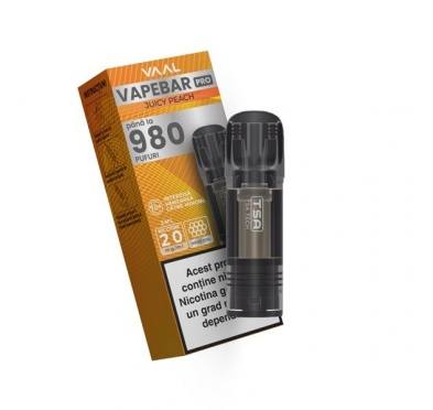 Cartus Vapebar PRO 980 pufuri 20mg - Juicy Peach