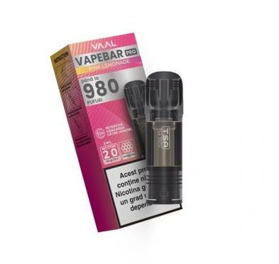 Cartus Vapebar PRO 980 pufuri 20mg - Pink Lemonade