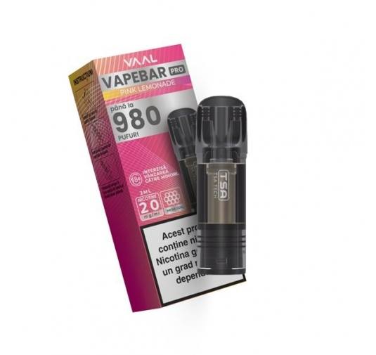 Cartus Vapebar PRO 980 pufuri 20mg - Pink Lemonade