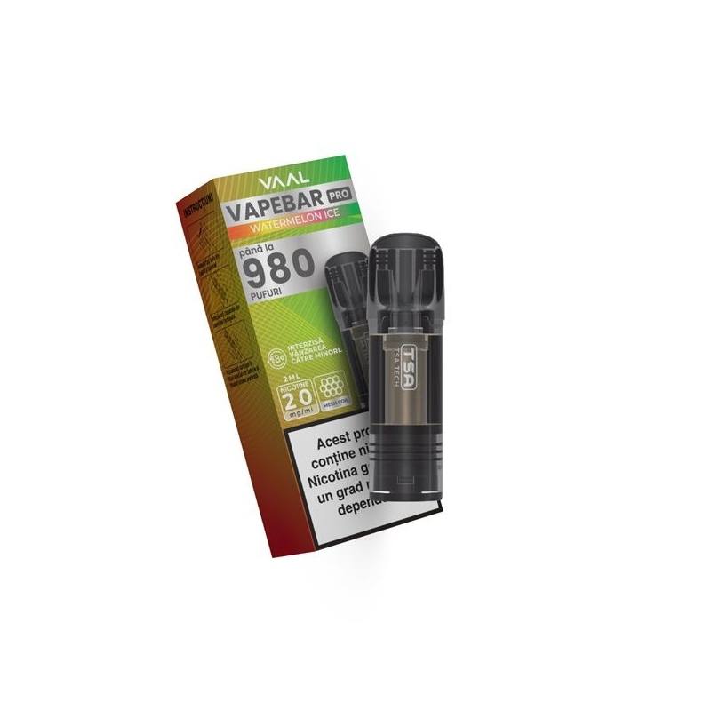 Cartus Vapebar PRO 980 pufuri 20mg - Watermelon Ice Cartus Vapebar PRO 980 pufuri 20mg - Watermelon Ice