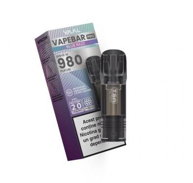 Cartus Vapebar PRO 980 pufuri 20mg - Blue Razz