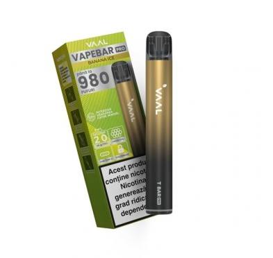Kit Vapebar PRO 980 pufuri 20mg - Banana Ice