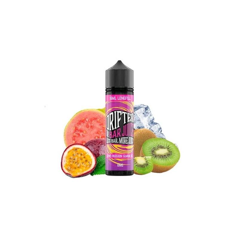 Lichid Longfill Drifter Bar 16ml - Kiwi Passion Guava Ice Lichid Longfill Drifter Bar 16ml - Kiwi Passion Guava Ice