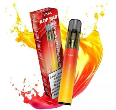Kit VAAL AOP Bar 1000 pufuri 20mg - Strawberry Cheesecake