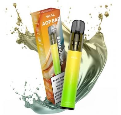Kit VAAL AOP Bar 1000 pufuri 20mg - Banana Milk