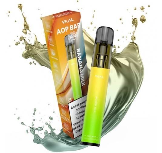 Kit VAAL AOP Bar 1000 pufuri 20mg - Banana Milk