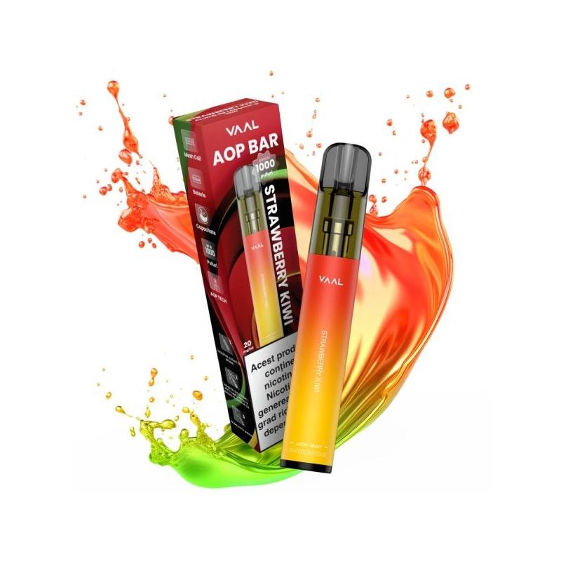 Kit VAAL AOP Bar 1000 pufuri 20mg - Strawberry Kiwi Kit VAAL AOP Bar 1000 pufuri 20mg - Strawberry Kiwi