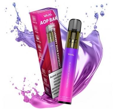 Kit VAAL AOP Bar 1000 pufuri 20mg - Blueberry Sour Raspberry