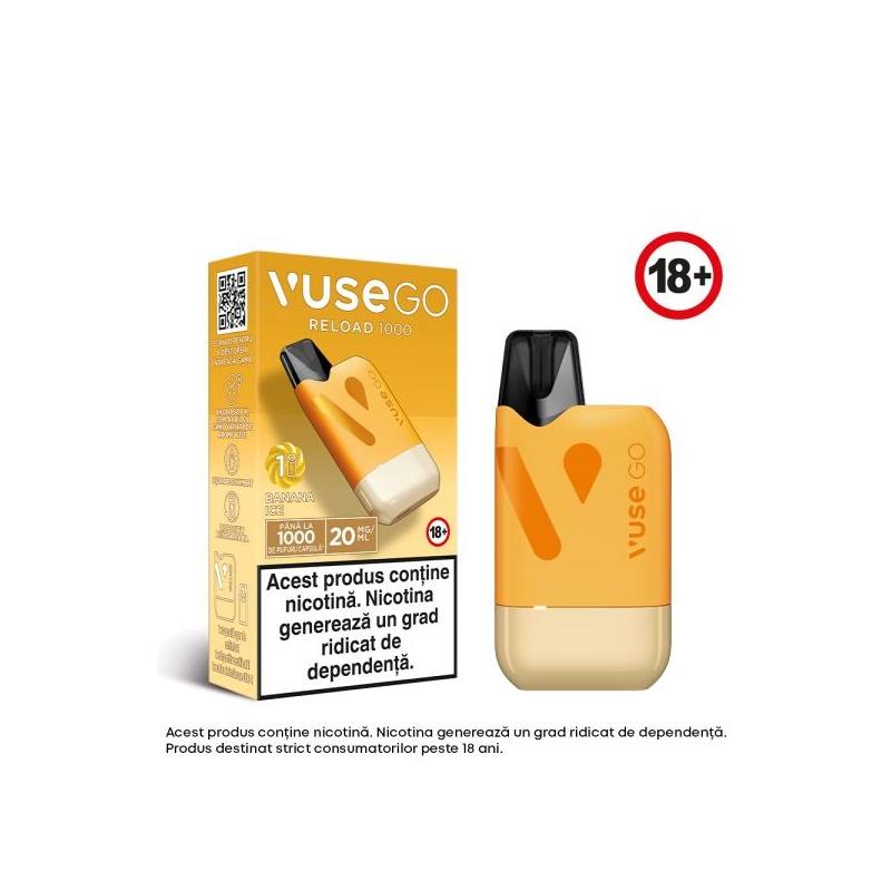 VUSE GO Reload 1000 BOX 20 mg - Banana Ice