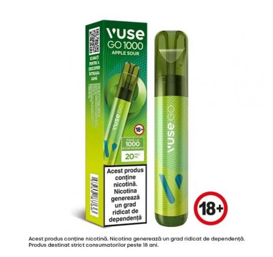 Vuse GO 1000 PEN - Apple Sour