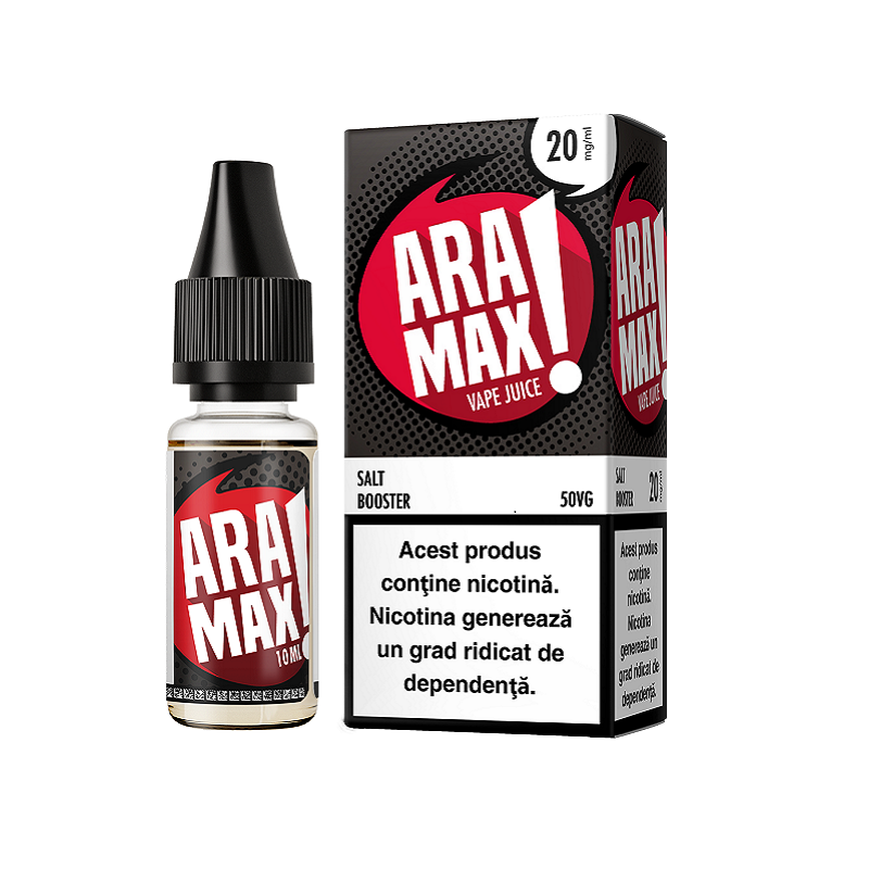 Shot Nicotina Aramax Booster 10ml - NicSalt - 50VG-50PG