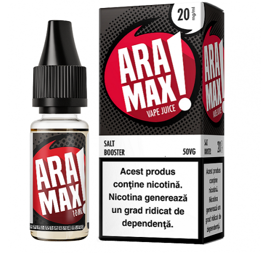 Shot Nicotina Aramax Booster 10ml - NicSalt - 50VG-50PG