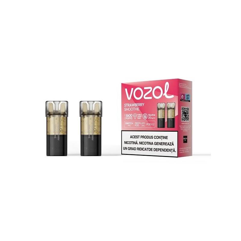 Set 2 cartuse Vozol Switch Pro 800 20mg - Strawberry Smoothie