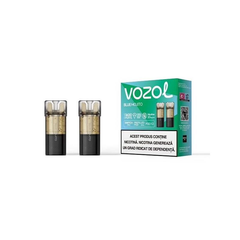 Set 2 cartuse Vozol Switch Pro 800 20mg - Blue Mojito