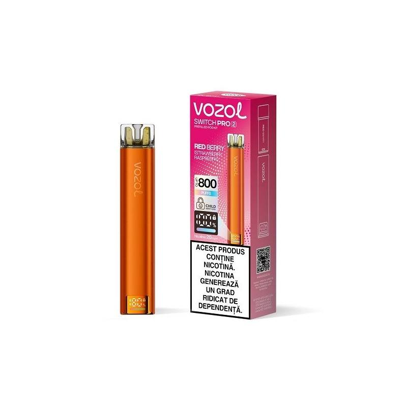 Kit Vozol Switch Pro2 800 - Red Berry Kit Vozol Switch Pro2 800 - Red Berry