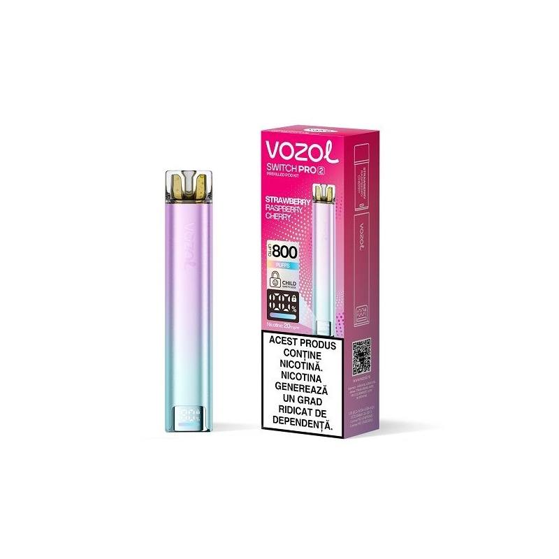 Kit Vozol Switch Pro2 800 - Strawberry Raspberry Cherry