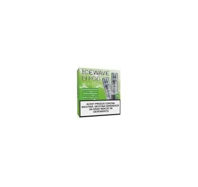 Set 2 cartuse Icewave E1 2ml 20mg - Kiwi Passion Fruit Guava