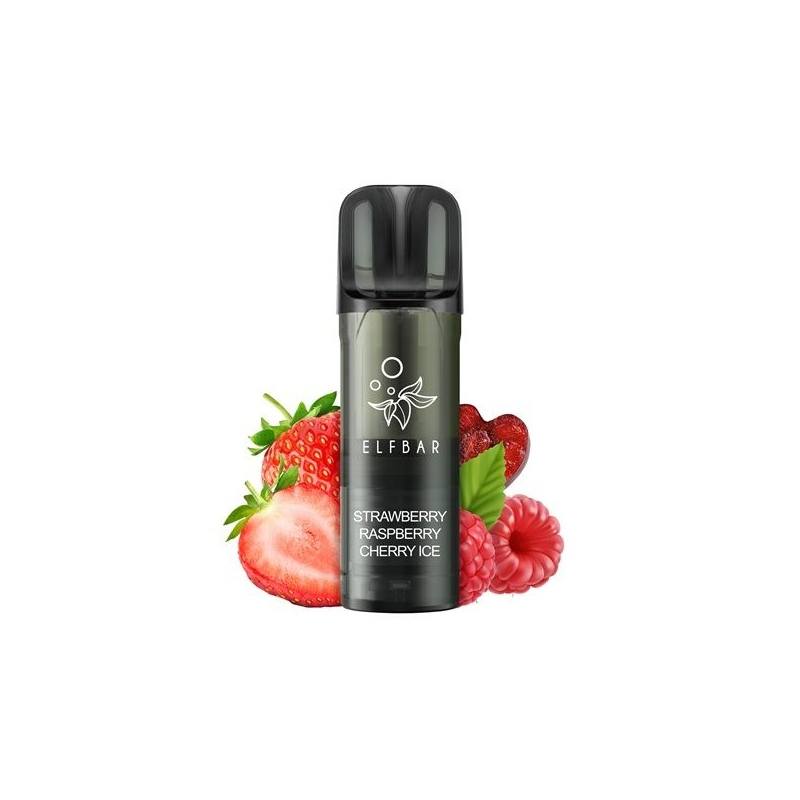 Cartus Elf Bar Elfa Pro V2 - Strawberry Raspberry Cherry Ice