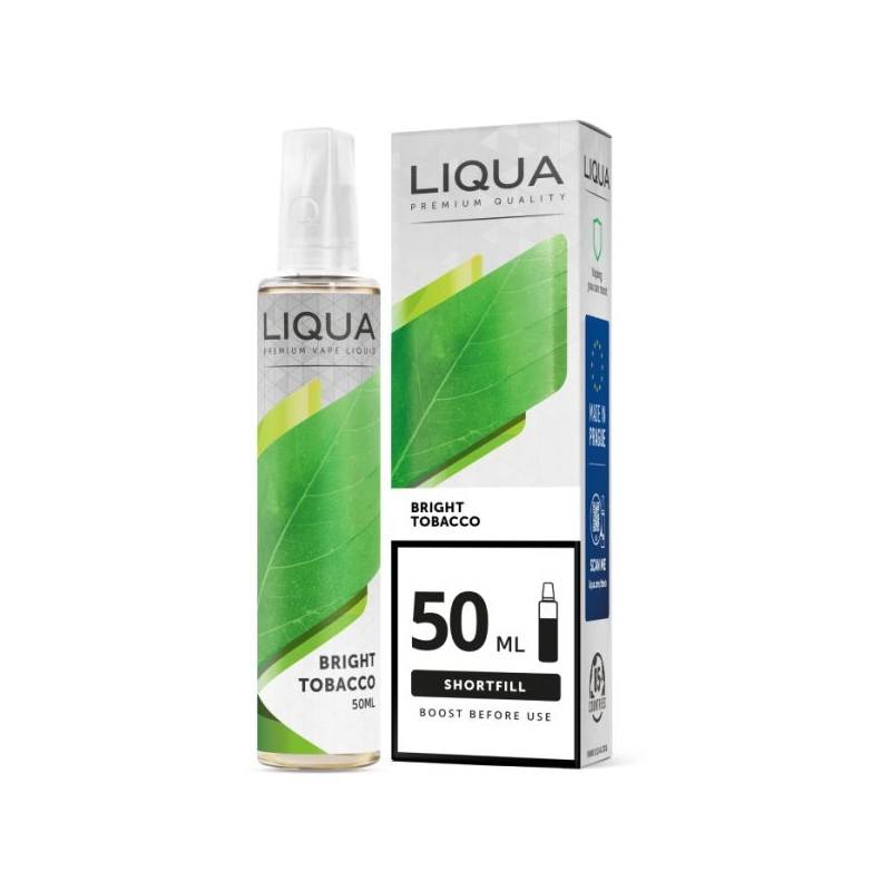 Liqua Shortfill 50ml - Bright Tobacco Liqua Shortfill 50ml - Bright Tobacco