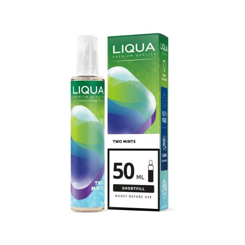 Liqua Shortfill 50ml - Two Mints Liqua Shortfill 50ml - Two Mints