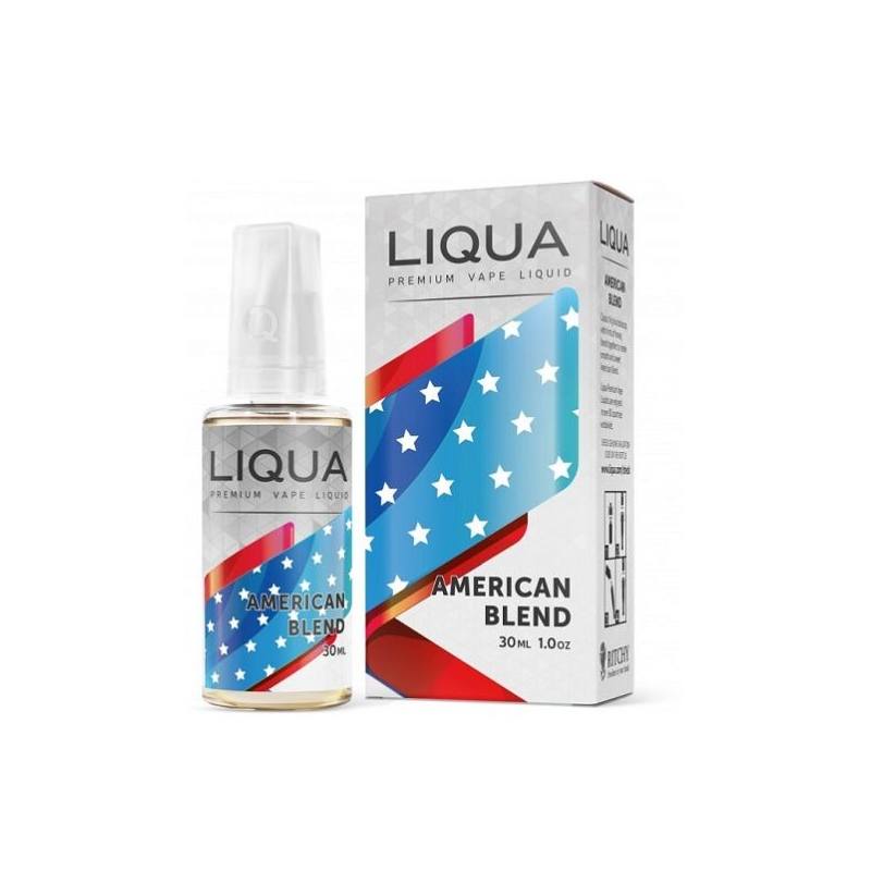 Liqua 30ml - 0% nicotina-American Tobacco