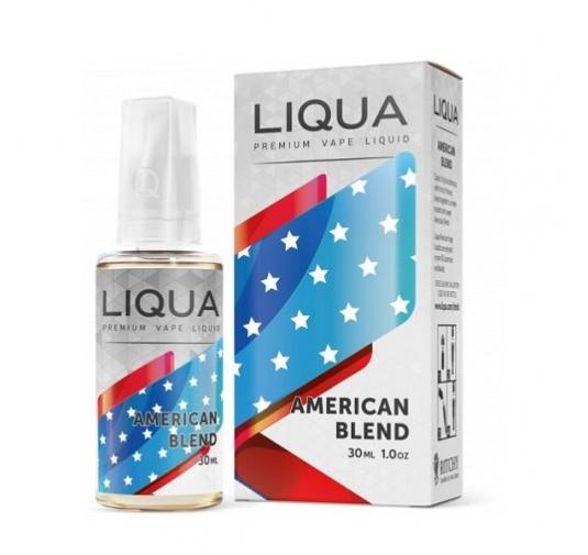 Liqua 30ml - 0% nicotina-American Tobacco