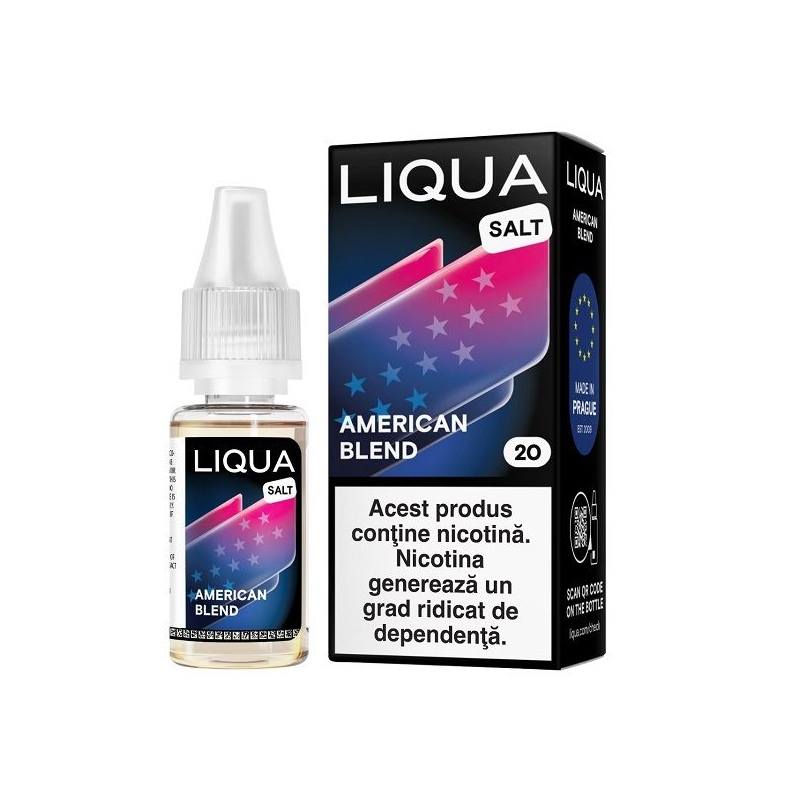 Lichid Liqua Salt 10ml - American Blend-20mg Lichid Liqua Salt 10ml - American Blend-20mg