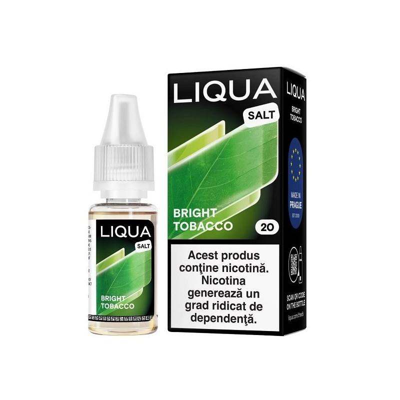 Lichid Liqua Salt 10ml - Bright Tobacco-20mg Lichid Liqua Salt 10ml - Bright Tobacco-20mg