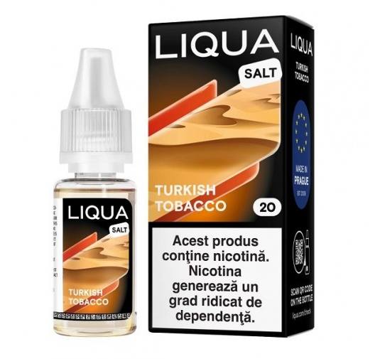 Lichid Liqua Salt 10ml - Turkish Tobacco-20mg