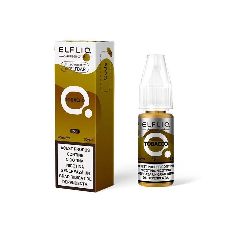 Lichid ELF BAR ElfLiq Salt 10ml 20mg - Tobacco